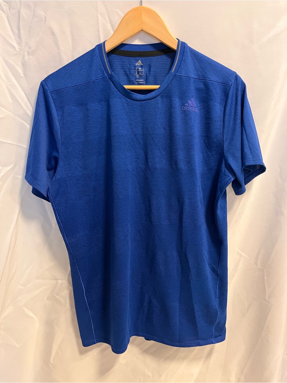adidas Men’s Royal Blue Short Sleeve Athletic Tee